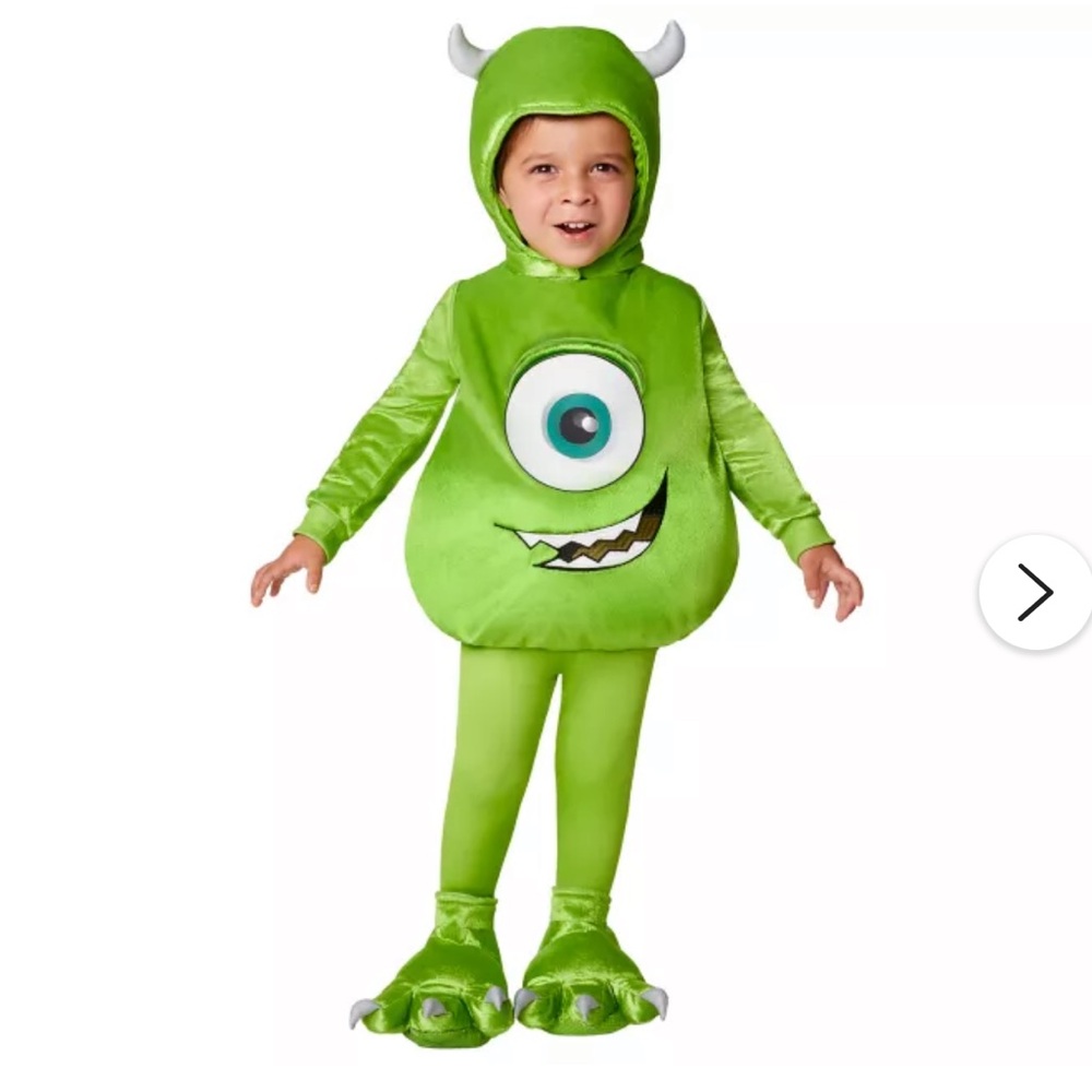 Toddler Mike Wazowski Costume - Monsters Inc.